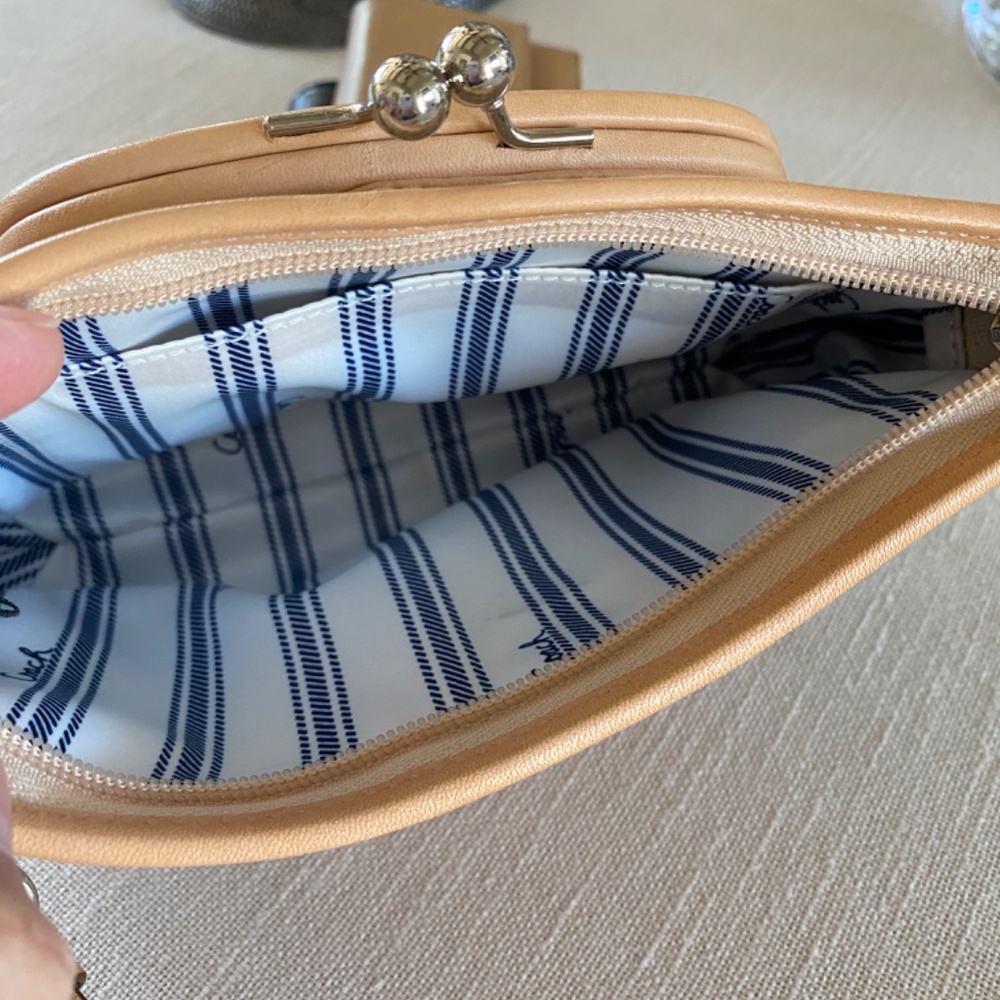 Coach Canvas/Leather Wristlet - Picture 6 of 6